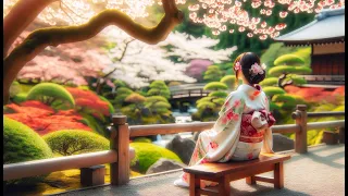 Japan lofi kimono girl no 1