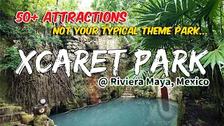 Xcaret Park | Riviera Maya, Mexico | Underground River | Snorkeling | Spectacular Show | Cancun Trip
