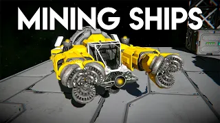 Space Engineers: Mining ships (beginners)