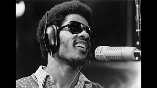 Stevie Wonder sings the Beatles', 'We Can Work it Out'.