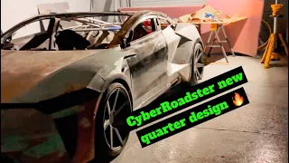 The Tesla CyberRoadster finally gets its quarter panel