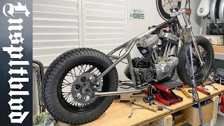 TC Bros. Harley Sportster Weld-On Hardtail