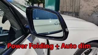 How To Retrofit Power Folding Mirrors On BMW F30/F31/F32/F20/F21