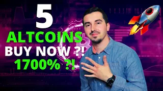 TOP 5 Crypto To Invest In JUNE 2021 🚀|HUGE POTENTIAL 17x ?! | Buy The Dip ?!🔥