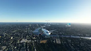 MSFS2020 XBOX SERIES X AIRBUS A319 London City-Heathrow