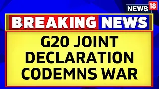 G20 Leaders Declaration Denounces ‘Russian Aggression’ In #Ukraine | Russia Ukraine War Updates