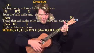 It's Beginning to Look A Lot Like Christmas - Bariuke Cover Lesson in G with Chords/Lyrics