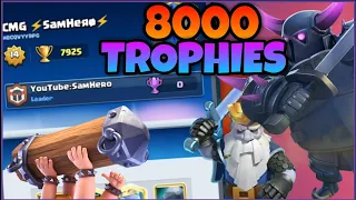 ROAD TO 8000 TROPHIES W/ PEKKA BRIDGE SPAM DECK