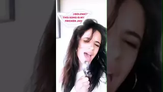 Camila Cabello Jamming to Demi Lovato's Sexy Dirty Love on Her IG Story