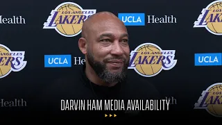 "It looked extremely organized" - Darvin Ham on the first day of Lakers Training Camp