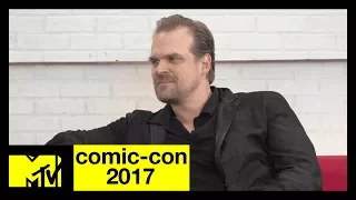 David Harbour on ‘Stranger Things’ Season 2 Pressures | Comic-Con 2017 | MTV