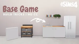 BASE GAME BUILD IDEAS | No CC or Mods | The Sims 4 Building Tutorial