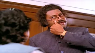 Aasegobba Meesegobba Kannada Movie Back To Back Comedy Scenes | Shivarajkumar, Lokesh, Sudharani