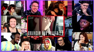 『Chainsaw Man - Official Trailer 2.0』|「GRAND REACTION MASHUP」|☆GokuDas☆