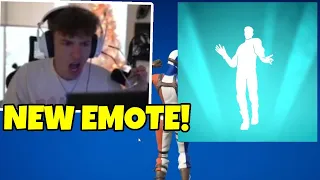 Clix reacts to the New Emote!