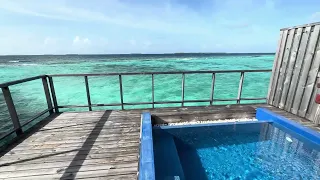 Horizon Water Villa with Pool Room Tour @ Sun Siyam Iru Fushi