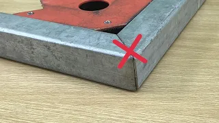 Not Many People Know, The Secret Of The 90 Degree Square Tube Connection Will Help Your Work