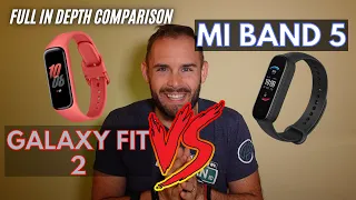 Galaxy Fit 2 VS Mi Band 5 | Fitness Tech Review