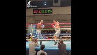 Ridwan Oyekola vs Jinu Lee in Japan.