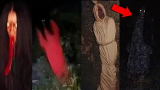 5 PENAMPAKAN HANTU KEBAYA KALIMANTAN DAN POCONG DI JALAN | PENAMPAKAN HANTU TERSERAM DAN TERJELAS