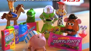 Toy Story 2 Mcdonald's AD: Toys vs  Candy (2000)