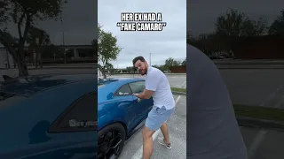 When your date's Ex had a “fake Camaro” 😅