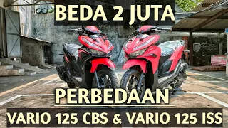 makin kereen‼️perbedaan new vario 125 cbs dan new vario 125 iss terbaru 2024, PILIh mana ?