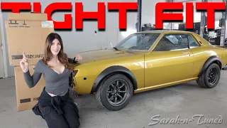 A Huge Problem Solved.. Barely! // 2UZ V8 '74 Celica