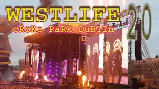 WESTLIFE CROKE PARK 2019 Dublin Ireland Twenty Tour