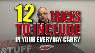 12 Awesome Tricks To Include In Your Everyday Carry | Magic Stuff With Craig Petty