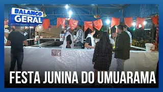 Festa junina do Umuarama: final de semana agitado com comida boa e muitas atrações