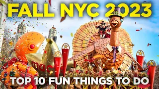 Fall NYC 2023 - Top 10 Fun Things To Do This November!