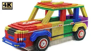 DIY - How To Make Range Rover Car From Magnetic Balls (Satisfying) | Magnet World Series