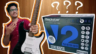 Unboxing BLACKSTAR 20W Amplifier, Uncovering Fender Squier Electric Guitar,My First Electric Guitar