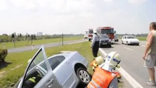 Dopravní nehoda se zraněním osoby - Lipenská ulice v Olomouci u Ferony