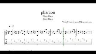 Gipsy KIng - Pharaon Acoustic Guitar Tab