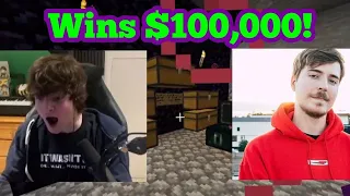 Tubbo Wins MrBeast's $100.000 Dream SMP Giftcard Giveaway Challenge! (Stream highlights)