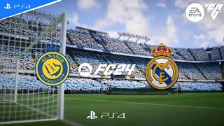 🎮EA FC 24_⚽AL NASSR vs REAL MADRID 🏆 PS4™ Gameplay