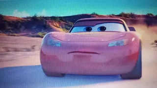 Lighting Mcqueen screams like Reggie