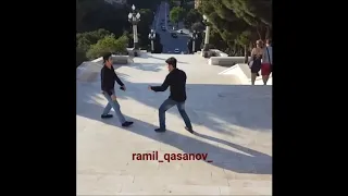 RAMIL QASANOV & ALI OSMANOV 2017 САМАЯ БЕСПОЩАДНАЯ ЛЕЗГИНКА DAGUSTU PARK