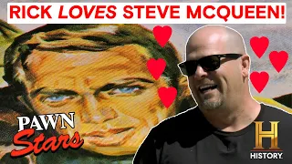 Pawn Stars: Rick's Top 6 Steve McQueen Items of All Time!