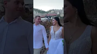 Видеосъемка в Алании. Свадебная фотосессия в Алании, Турции.Alanya wedding castle and beach