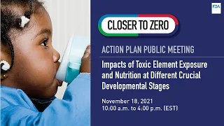 Closer to Zero: Impacts of Toxic Element Exposure and Nutrition at Different Developmental Stages