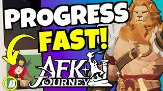 HUGE TIPS TO PROGRESS FAST!!! [AFK Journey]