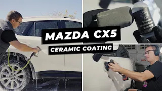 Satisfying car cleaning process of Mazda CX5 (with ceramic coating before and after results)