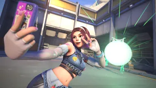 Antifragile Dazzle D.Va's Highlight Intros (Golden Weapons)