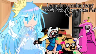 Legendary cookie react to Vs Pibby Corruption Fnf Part 1 || Cookie Run and Fnf ||