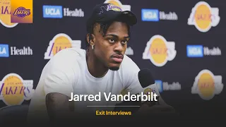 Jarred Vanderbilt | 2022-23 Lakers Exit Interviews