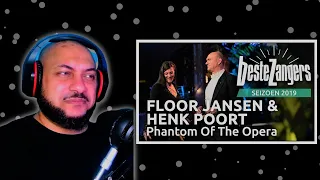 FIRST TIME REACTING TO | Floor Jansen & Henk Poort - Phantom Of The Opera | Beste Zangers 2019