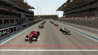 F1 2013 PS3 | Abu Dhabi | 100% Race edit |